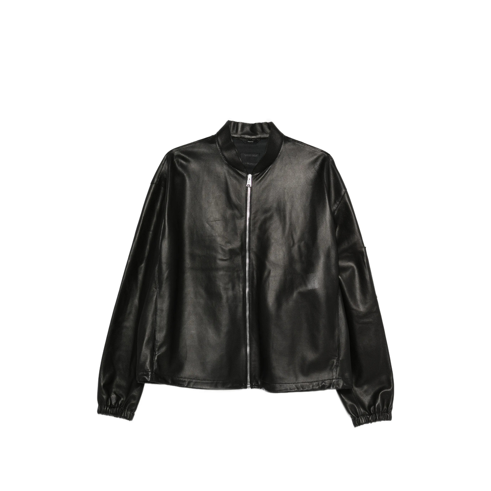[Fendi] Leather Jacket SS26 AVZZ FPJ156 F0GME