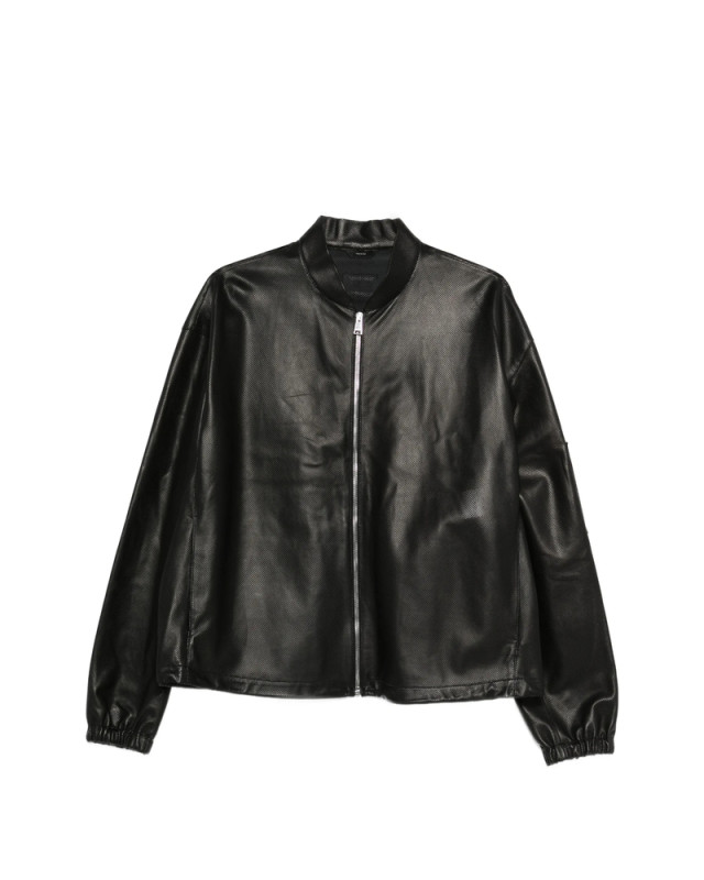 [Fendi] Leather Jacket SS26 AVZZ FPJ156 F0GME