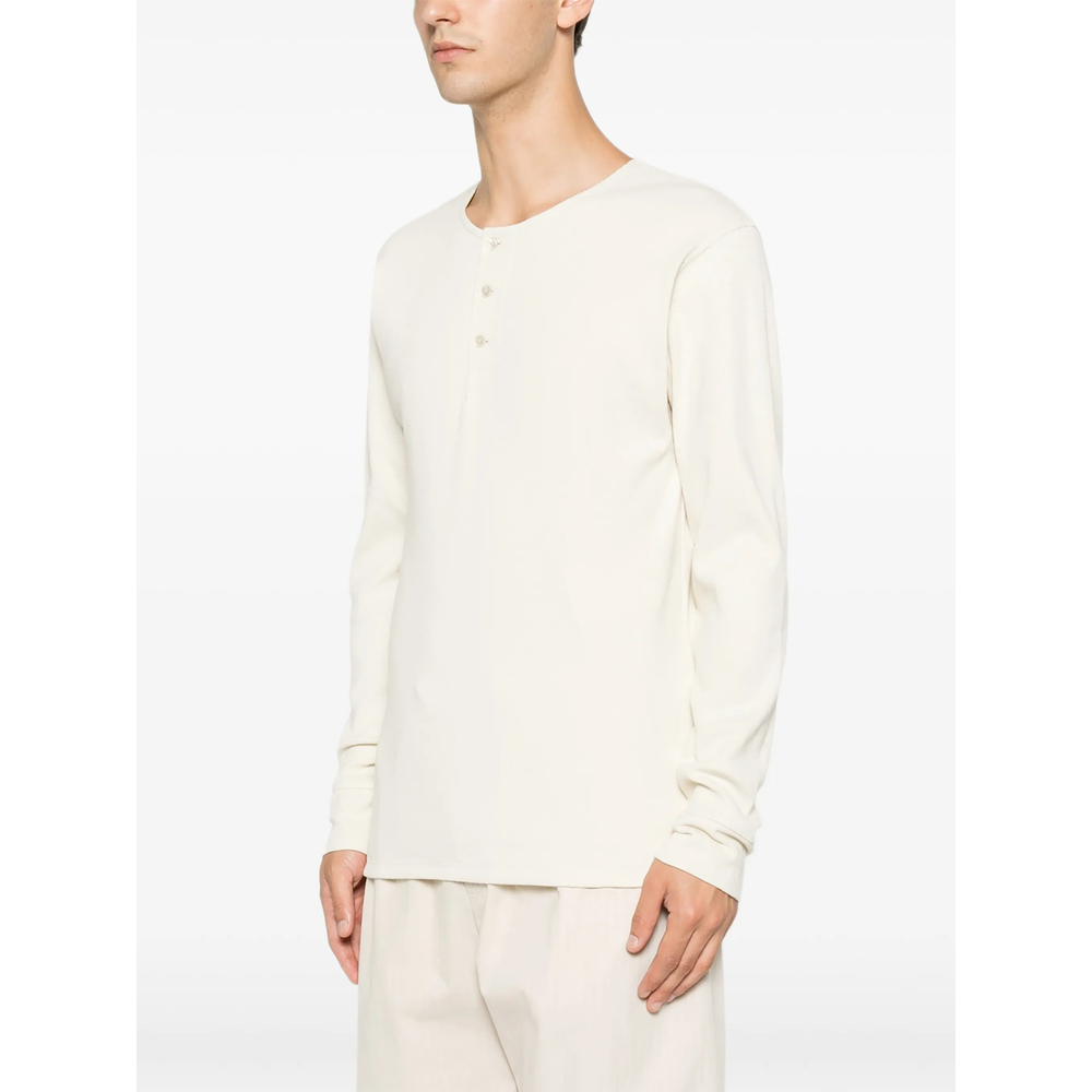 [LEMAIRE] T-shirts Long Sleeve FW26 TS0041 LJ1030 WH300