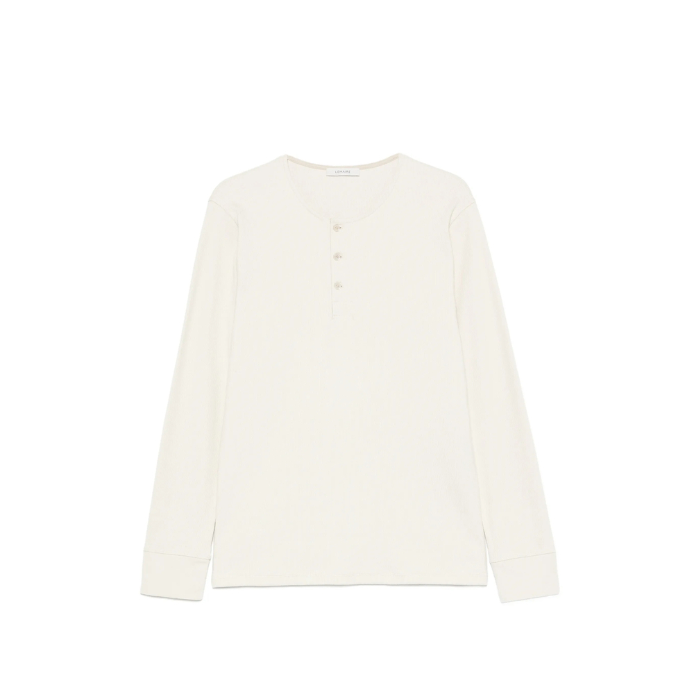 [LEMAIRE] T-shirts Long Sleeve FW26 TS0041 LJ1030 WH300