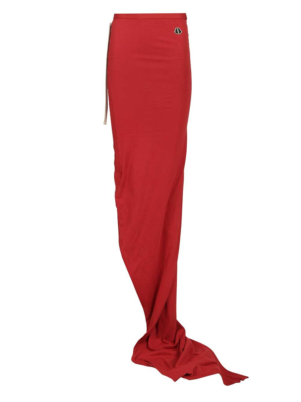 [Moncler X Rick Owens] Long skirt SS26 MU01F8H0289AHD46E