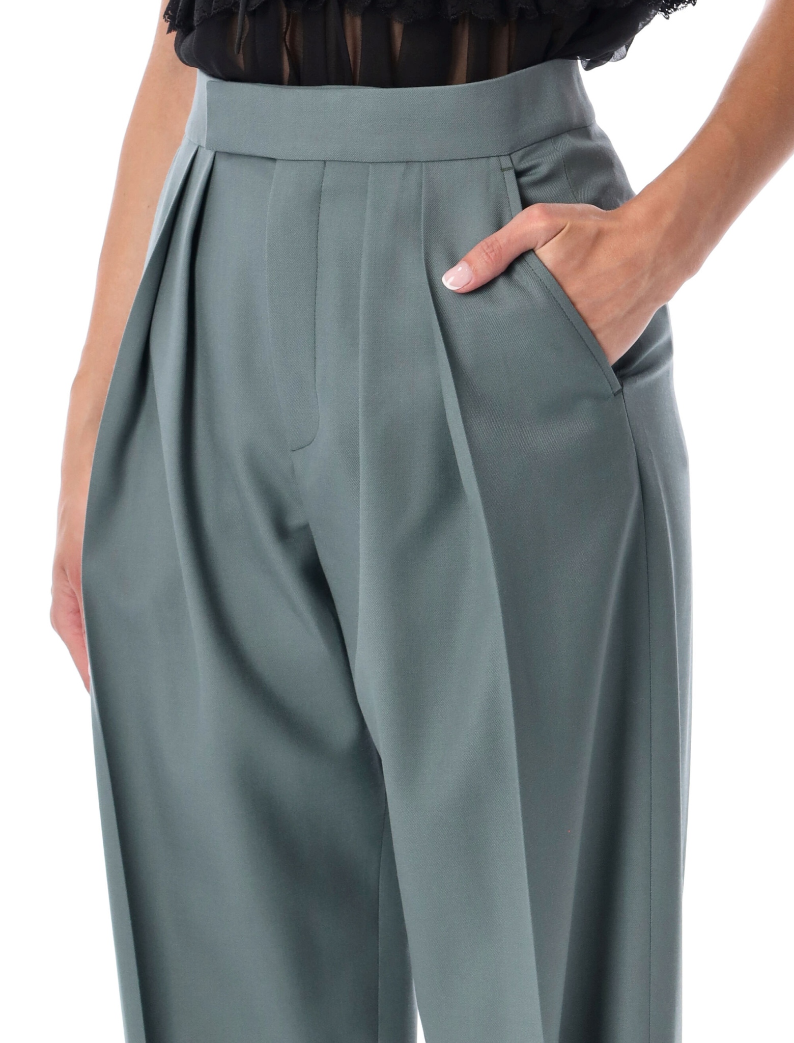 [Chloe] Trousers FW26 CH26APA2206600Y