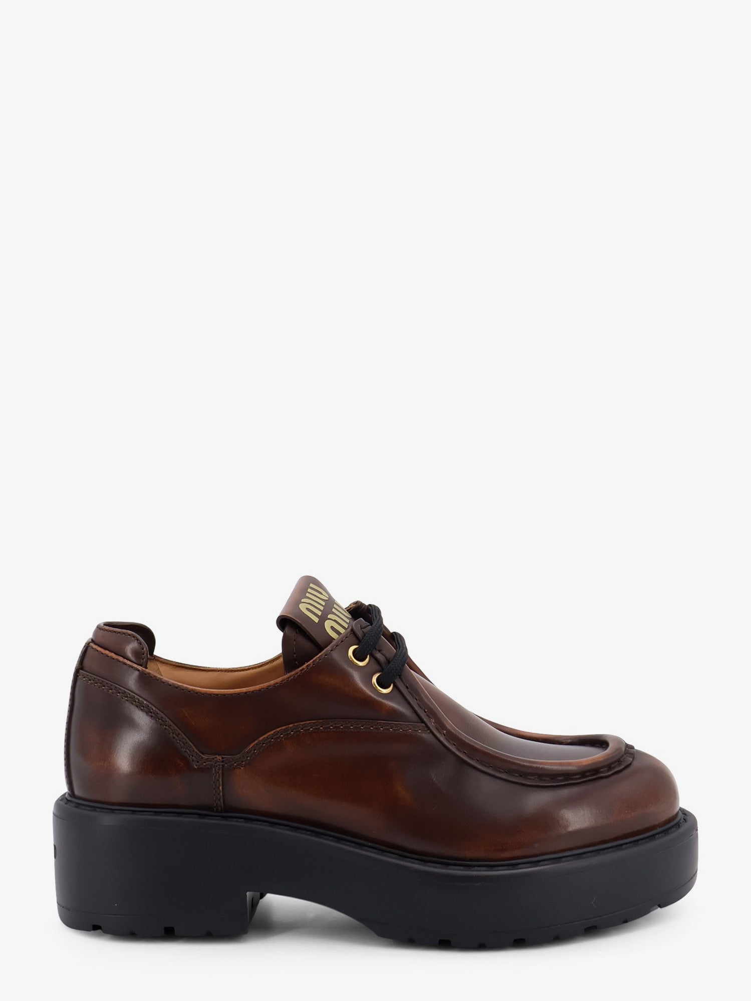 [Miu Miu] Oxford Shoes FW26 5E964DF0553KY8F0038