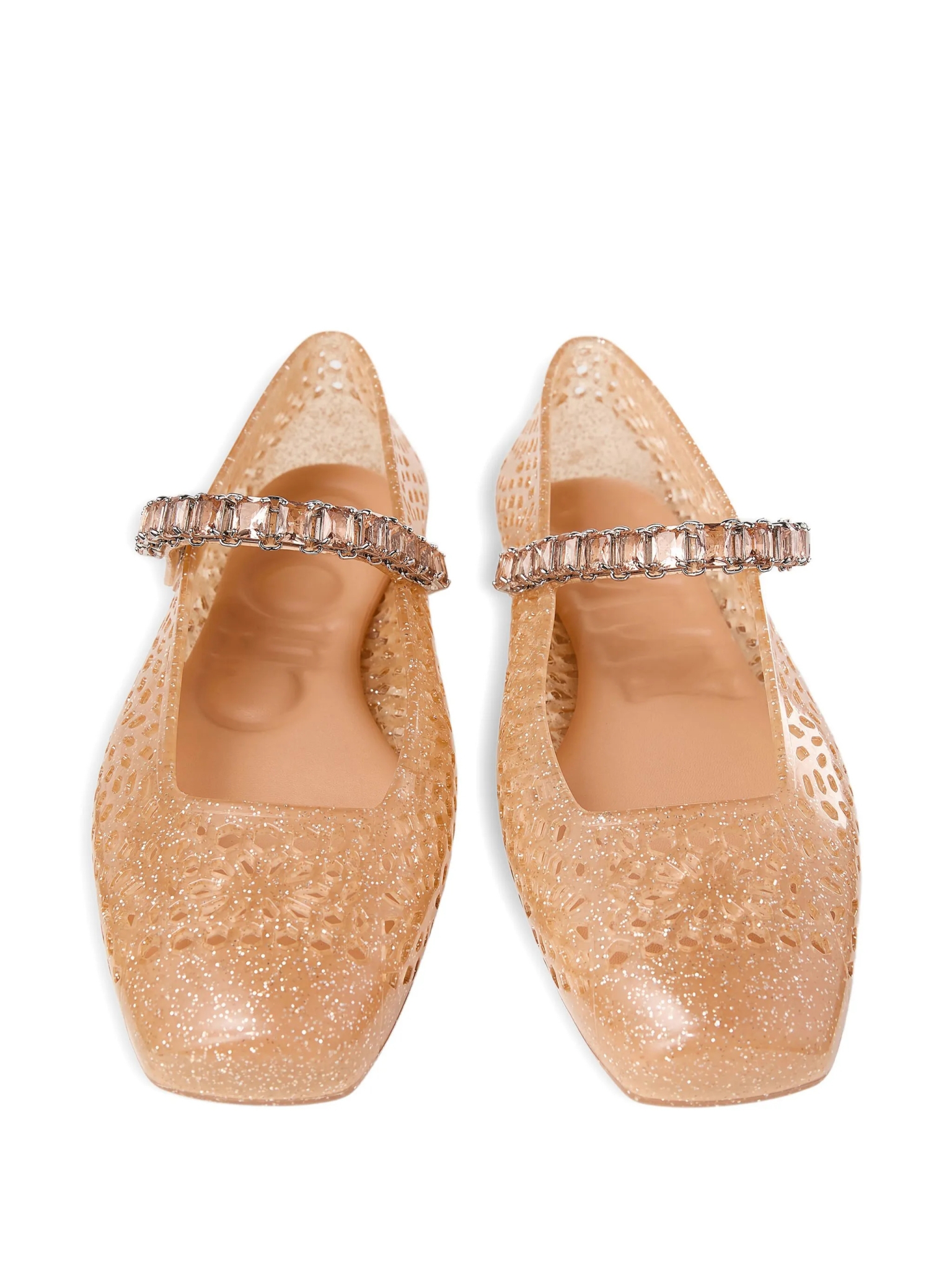 [Jimmy Choo] Flat shoes FW26 THEJELLYNTXLIGHTTOFFEE