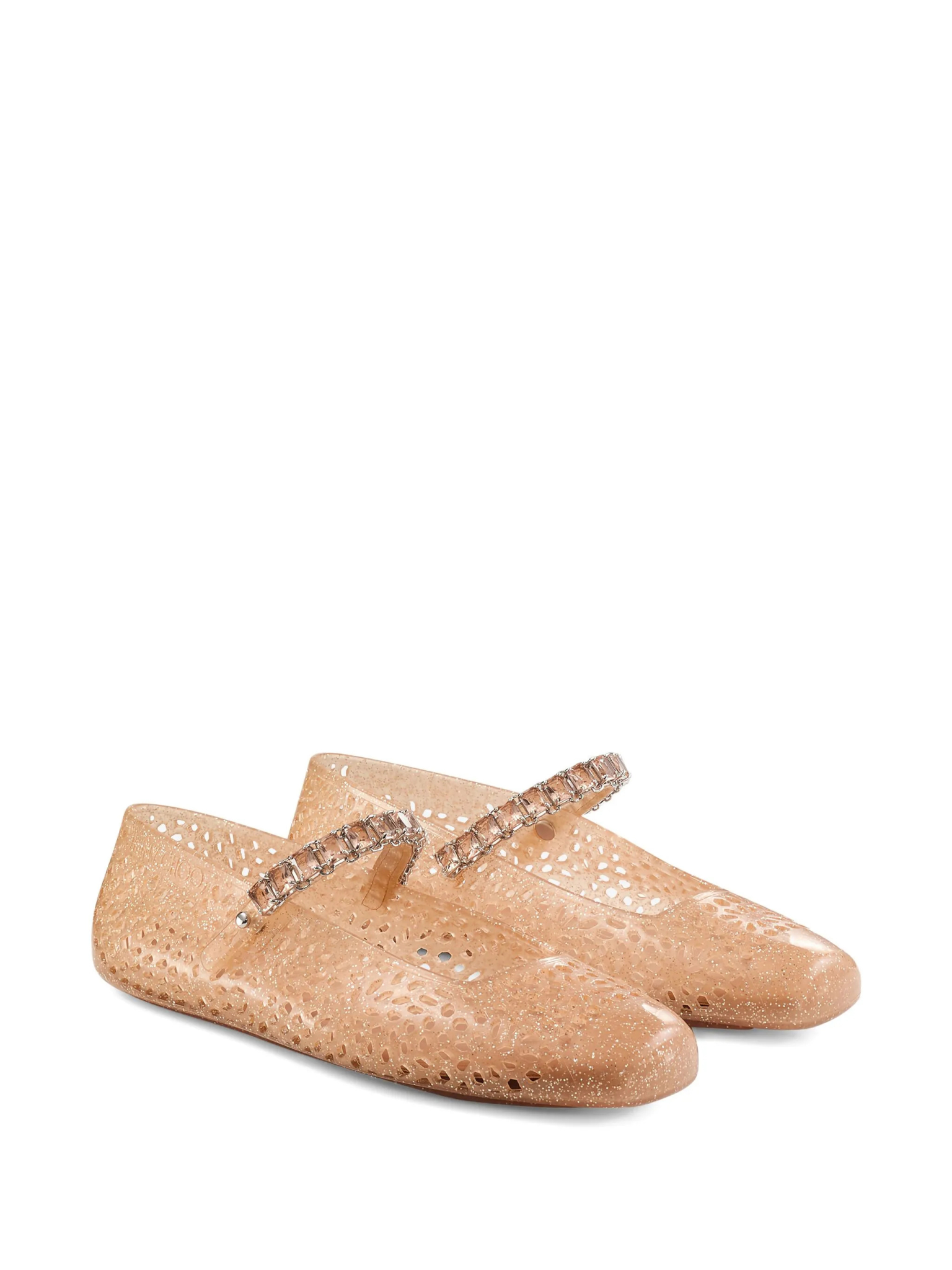 [Jimmy Choo] Flat shoes FW26 THEJELLYNTXLIGHTTOFFEE