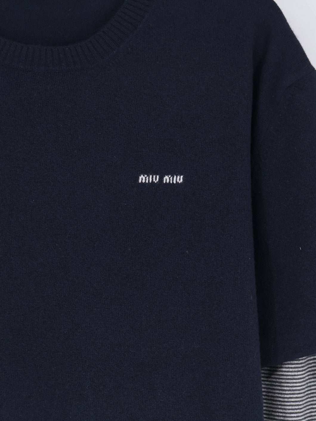 [Miu Miu] Knitwear FW26 MML07LSOOO6061F095J