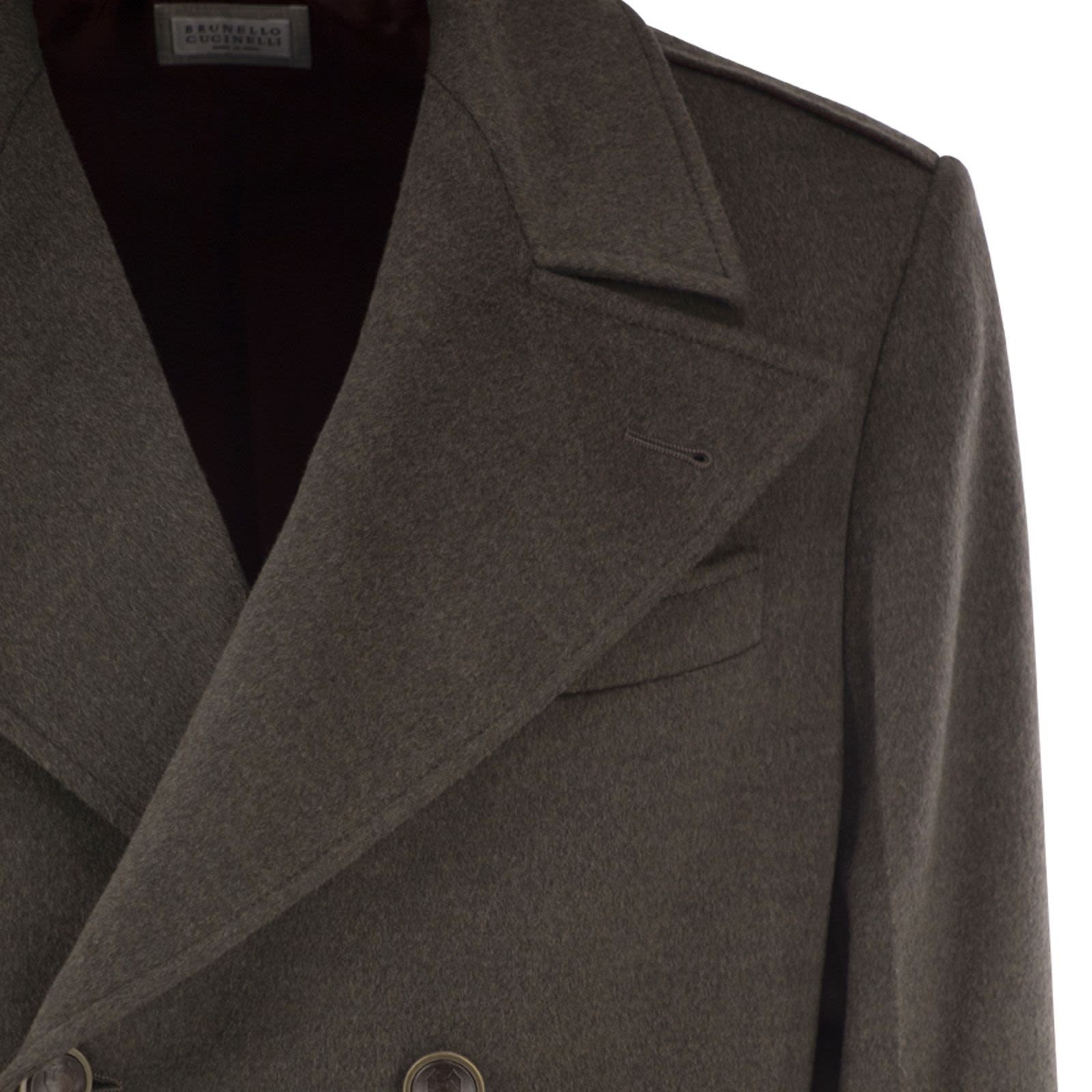 [Brunello Cucinelli] Coat FW26 MV4679141H C014