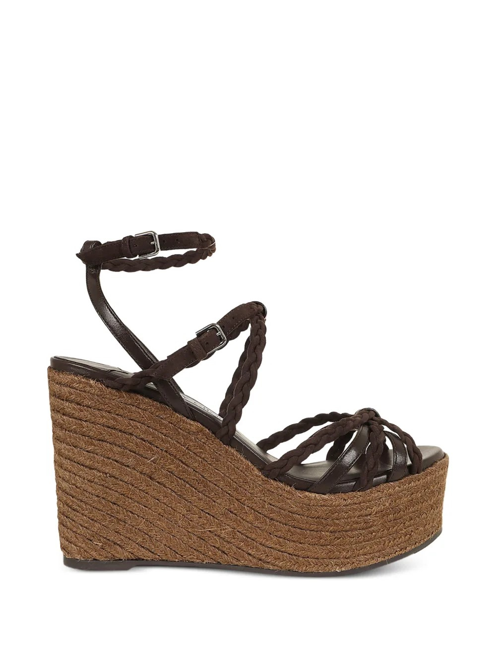 [Jimmy Choo] Espadrille SS26 J000181273NYRA 100 ZKNCHOCOLATE/ COFFEE