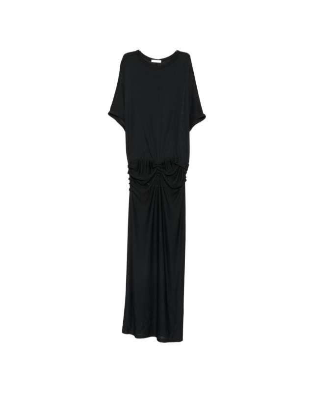 [THE ROW] Long sleeve dress SS26 10973K486BLK