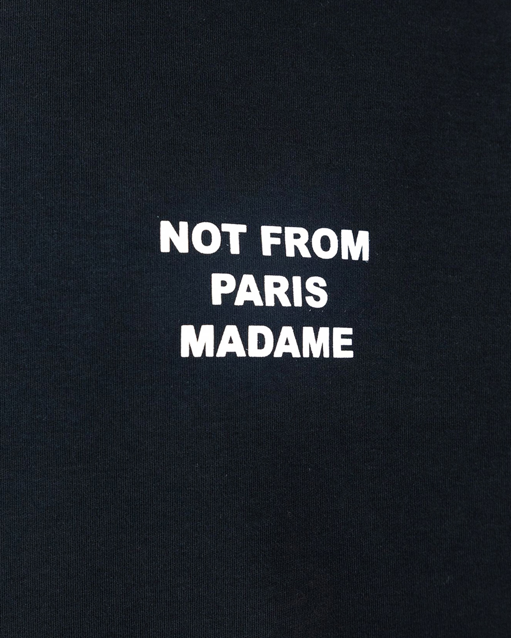 [DROLE DE MONSIEUR] T-shirts Short Sleeve FW26 PERMTS203CO002BL