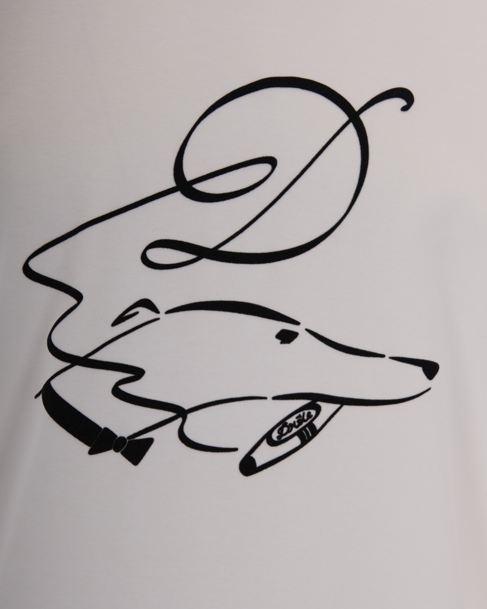 [DROLE DE MONSIEUR] T-shirts Short Sleeve FW26 LTS332CO002OW