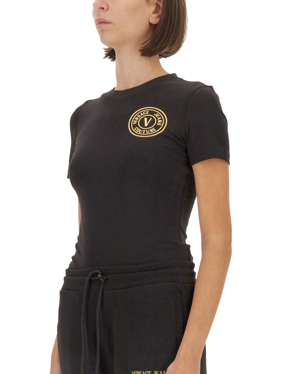 [VERSACE JEANS COUTURE] T-shirts Short Sleeve FW24 77HAHT00_CJ03TG89