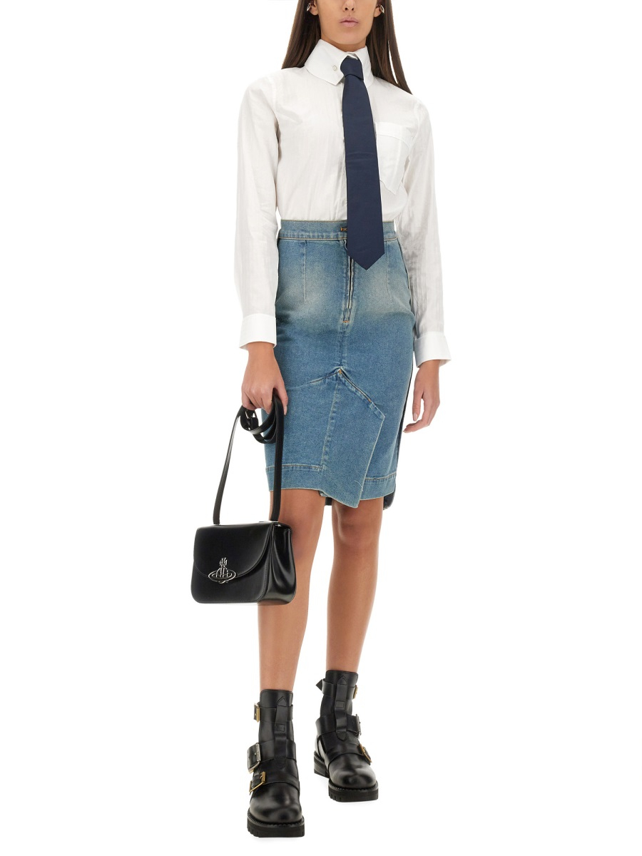[Vivienne Westwood] Midi skirt FW24 19030019_W010GK404