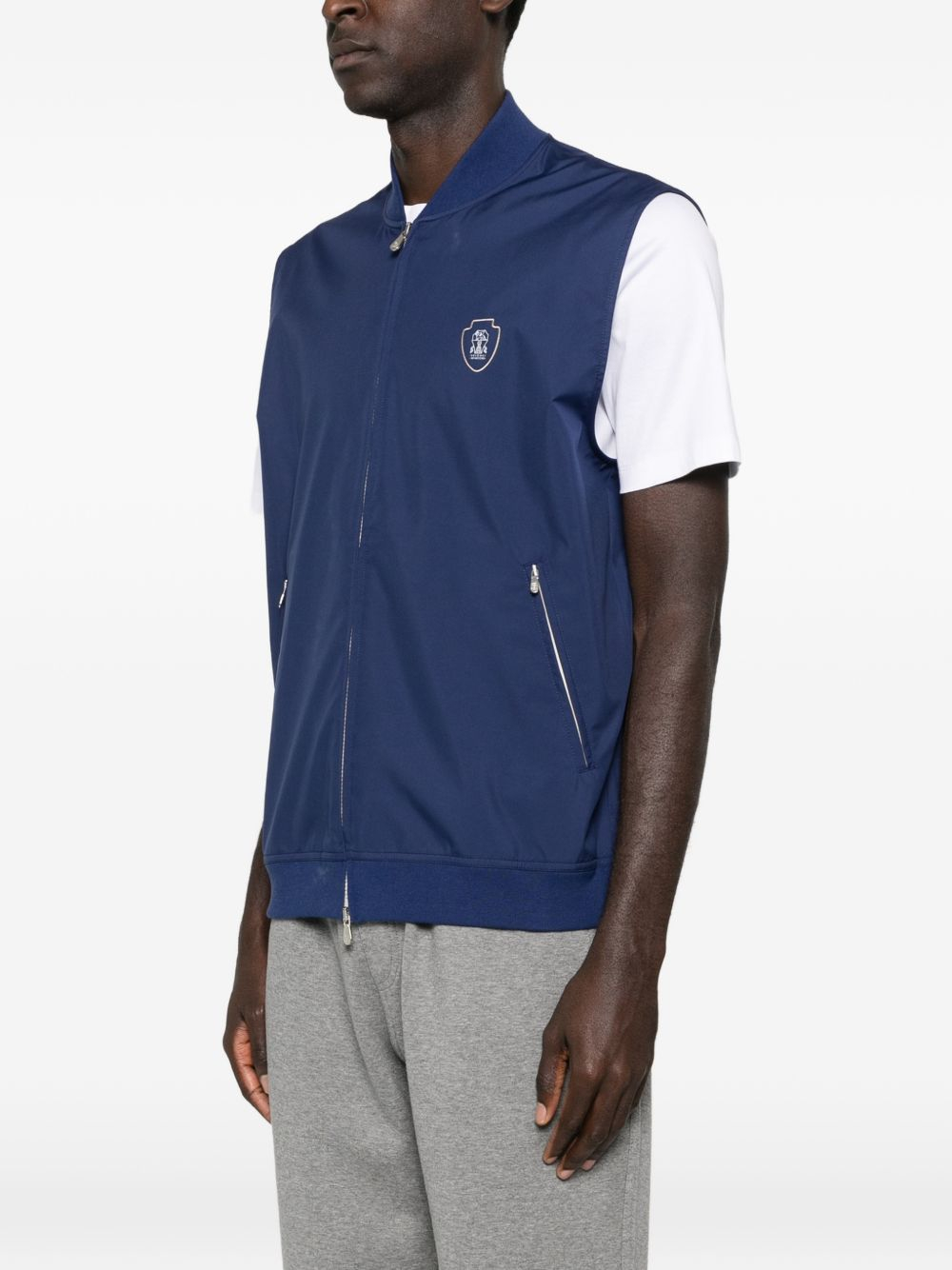 [Brunello Cucinelli] Vest SS26 MB4229083TC010