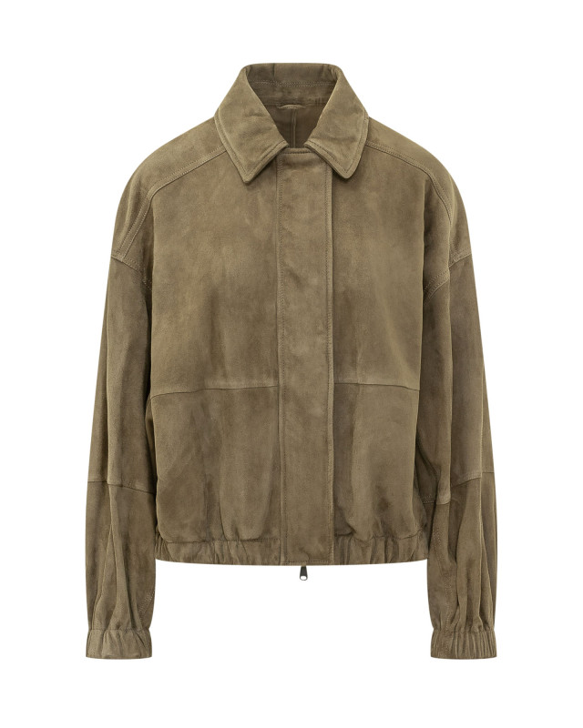 [Brunello Cucinelli] Leather Jacket FW26 MPCAI7594 C9801