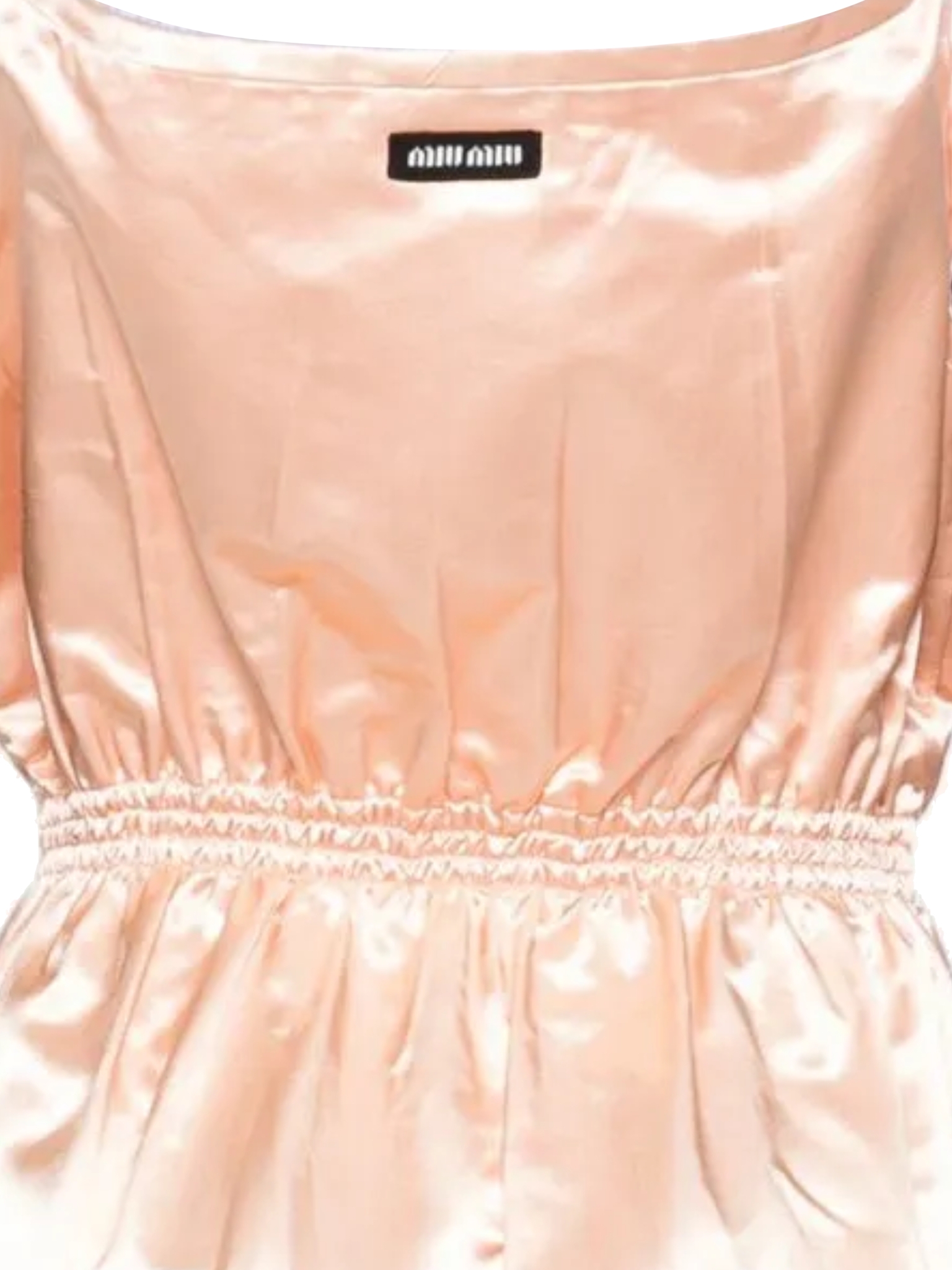 [Miu Miu] Sleeveless dress FW25 MF6040S-OOO18BEF0924