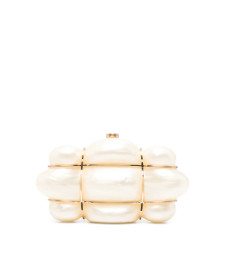 [Cult Gaia] Clutch bag FW26 HDBCL37212AC18 BOLLA IVORY