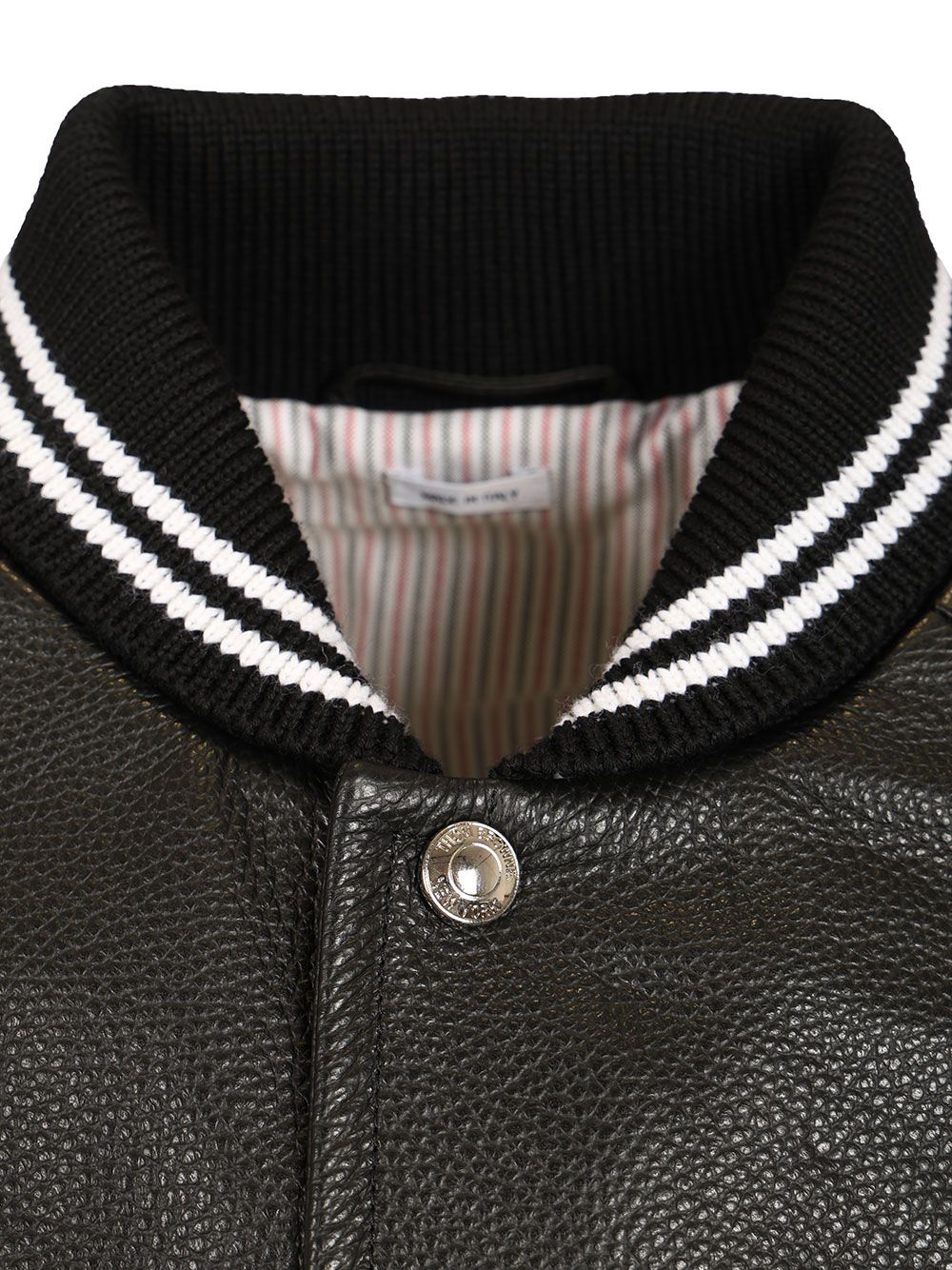 [Thom Browne] Leather Jacket CO MJO262Y-L0149001