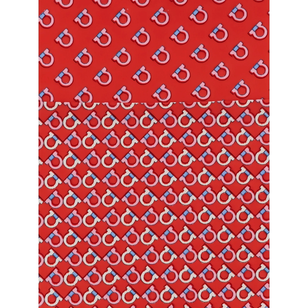 [Ferragamo] Tie FW26 351455 0794731 ROSSO