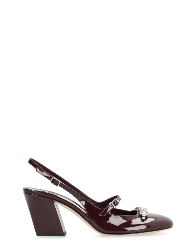 [Jimmy Choo] Pumps FW25 BELINDASB70PAT_DEEPMERLOT