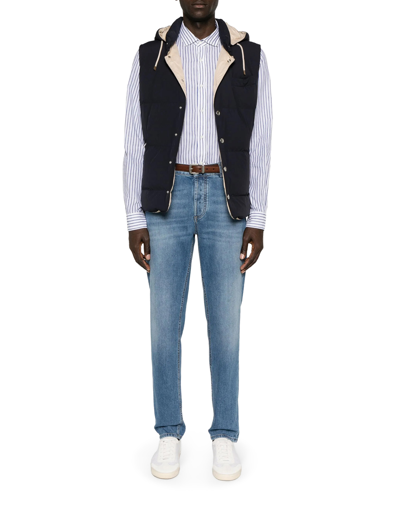 [Brunello Cucinelli] Jeans FW26 M283PD3210C1470 LIGHT DENIM
