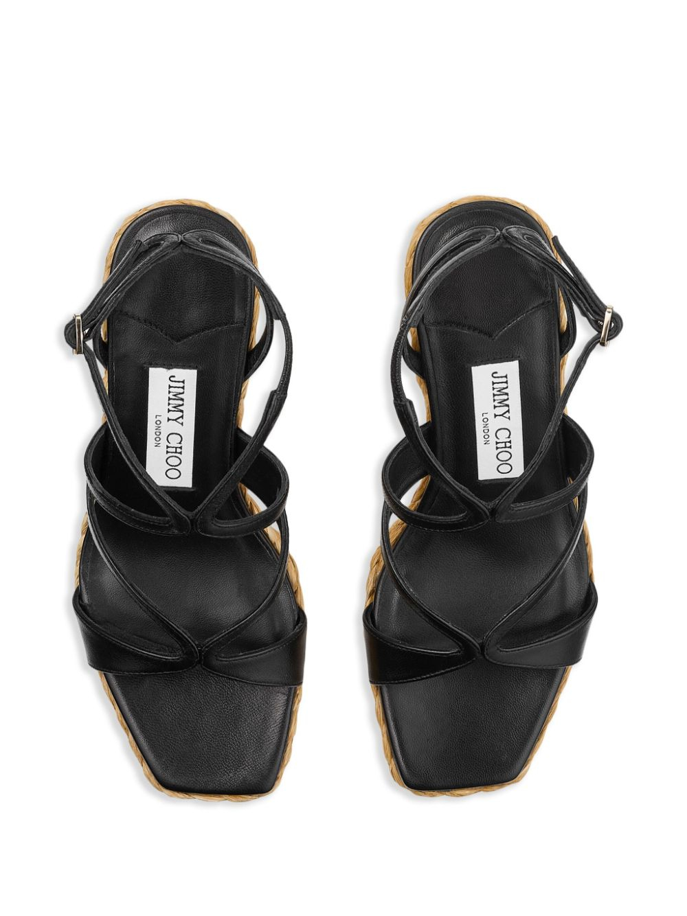 [Jimmy Choo] Espadrille FW26 AYLA85CTQBLACK