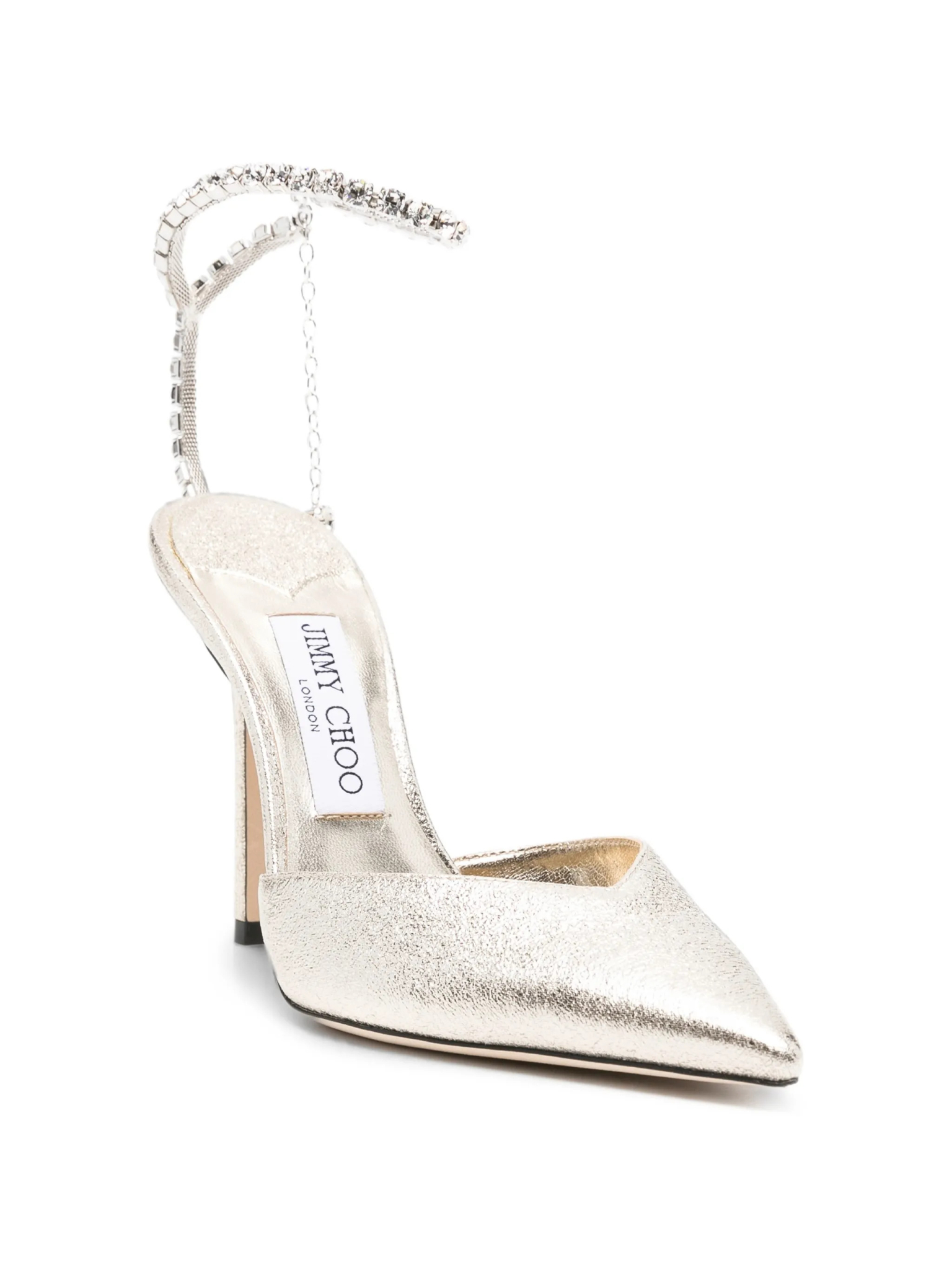 [Jimmy Choo] Pumps FW26 SAEDA100DQMPLATINUMCRYSTAL