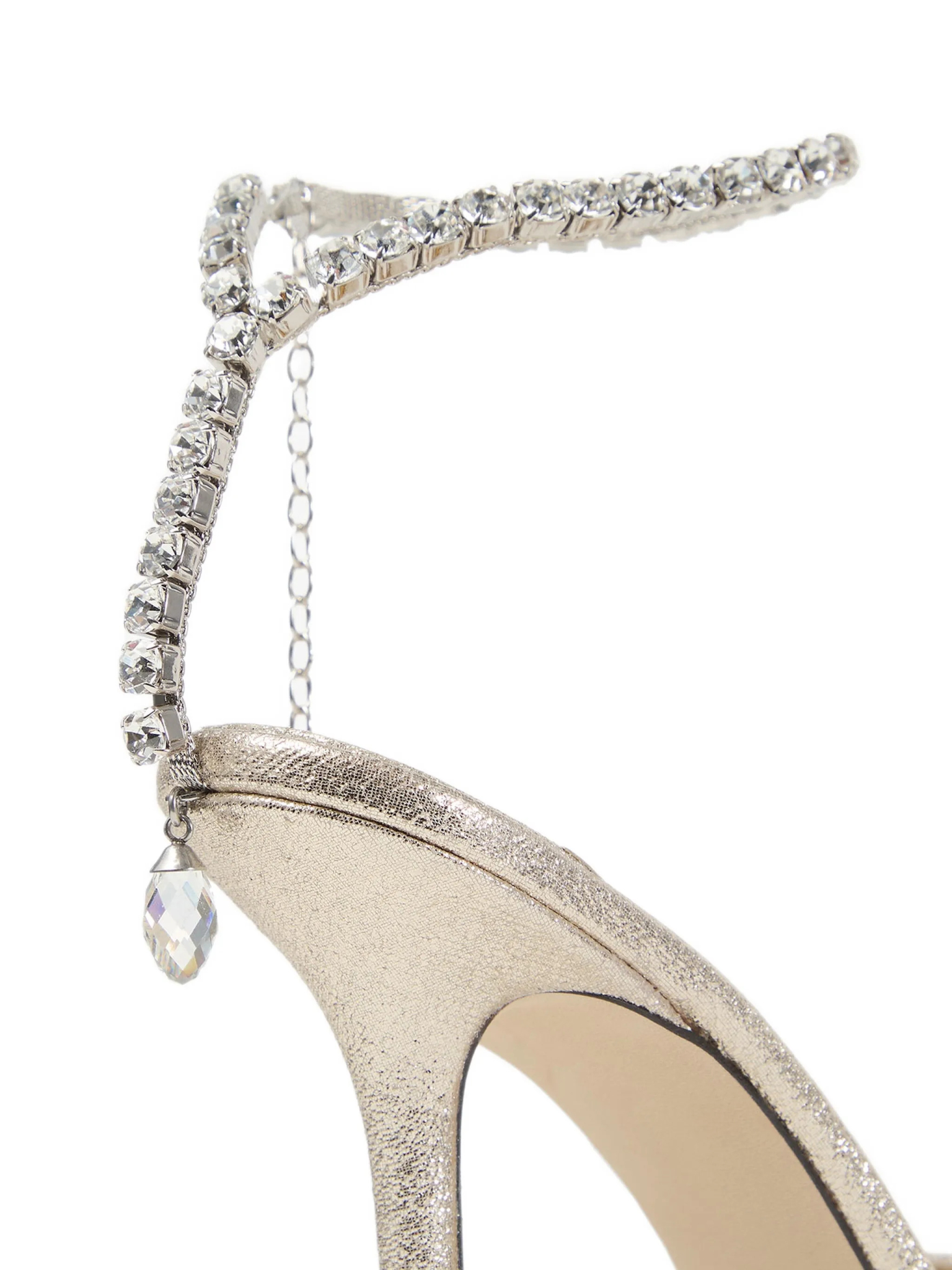 [Jimmy Choo] Pumps FW26 SAEDA100DQMPLATINUMCRYSTAL