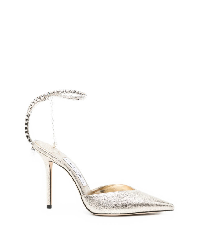 [Jimmy Choo] Pumps FW26 SAEDA100DQMPLATINUMCRYSTAL