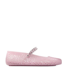 [Jimmy Choo] Flat shoes FW26 THEJELLYNTXCOTTONCANDYSILVER