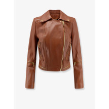 [ELISABETTA FRANCHI] Leather Jacket FW26 GD01Z66E2FK3