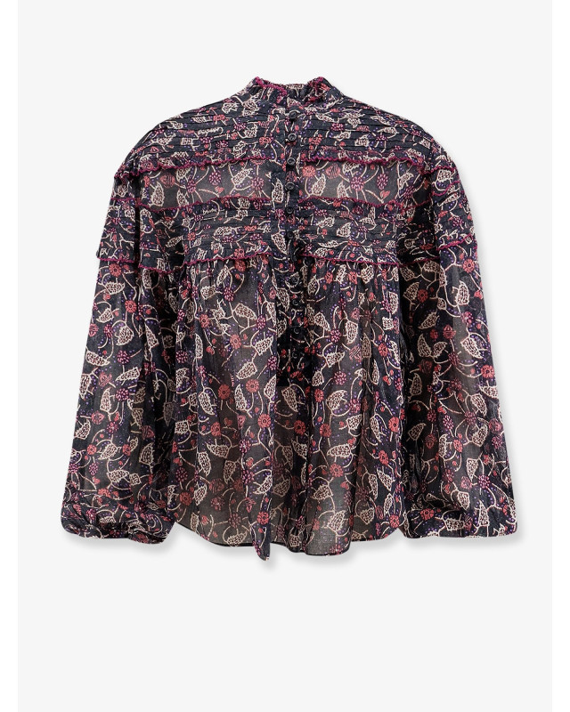 [Marant Etoile] Shirt FW26 HT0914FAD3J03EBKRY