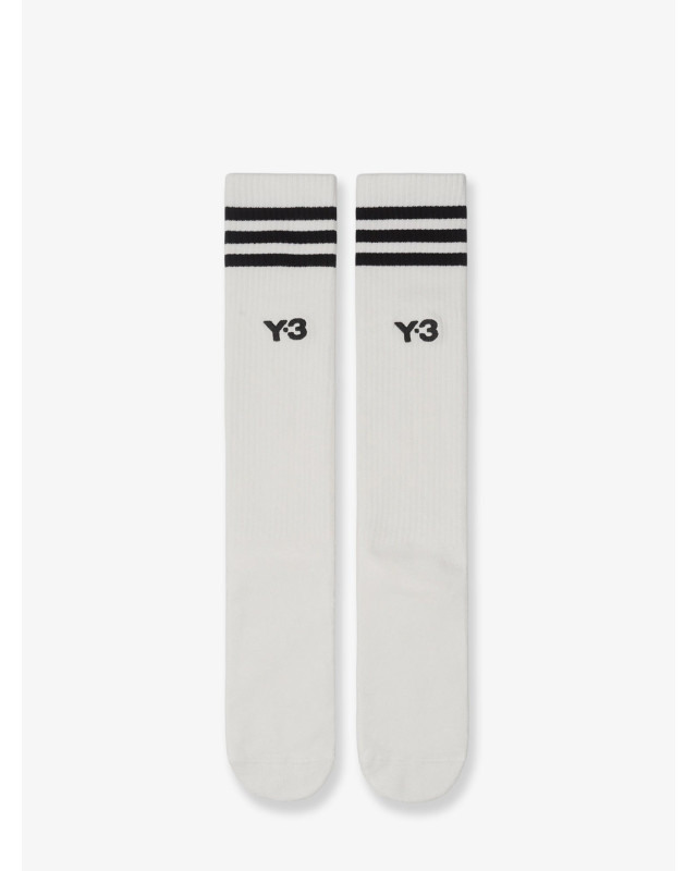 [adidas Y-3] Socks FW26 KS1458WHITE