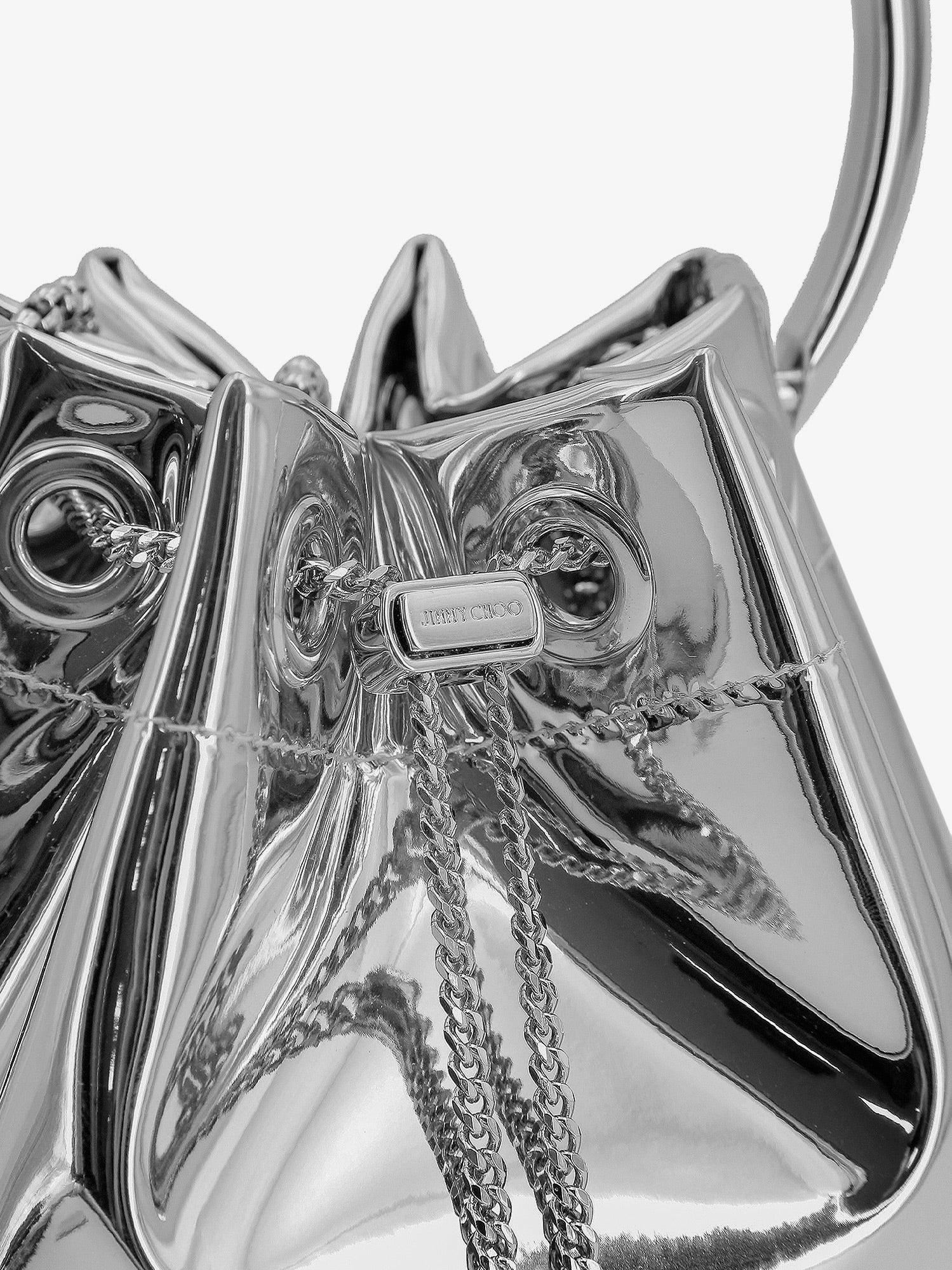 [Jimmy Choo] Tote bag FW26 BONBONXVKSILVER