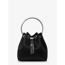 [Jimmy Choo] Tote bag FW26 BONBONFUQBLACKSILVER