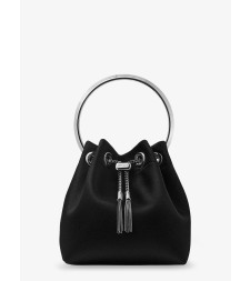 [Jimmy Choo] Tote bag FW26 BONBONFUQBLACKSILVER