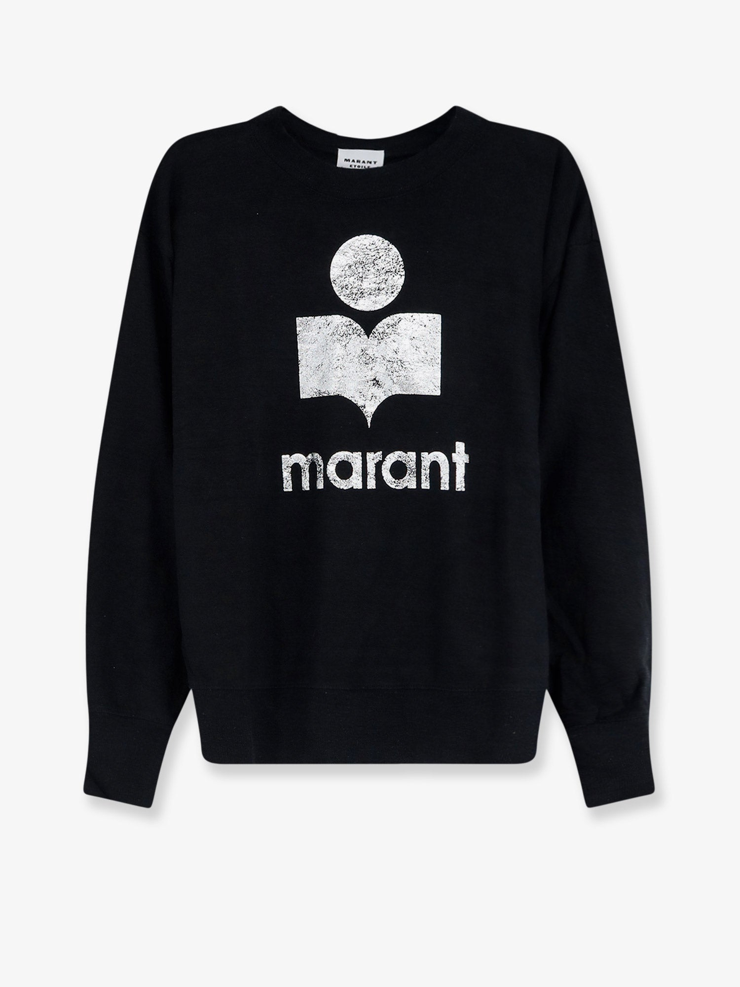 [Marant Etoile] T-shirts Long Sleeve FW26 TS0005FAA1N10E01BK