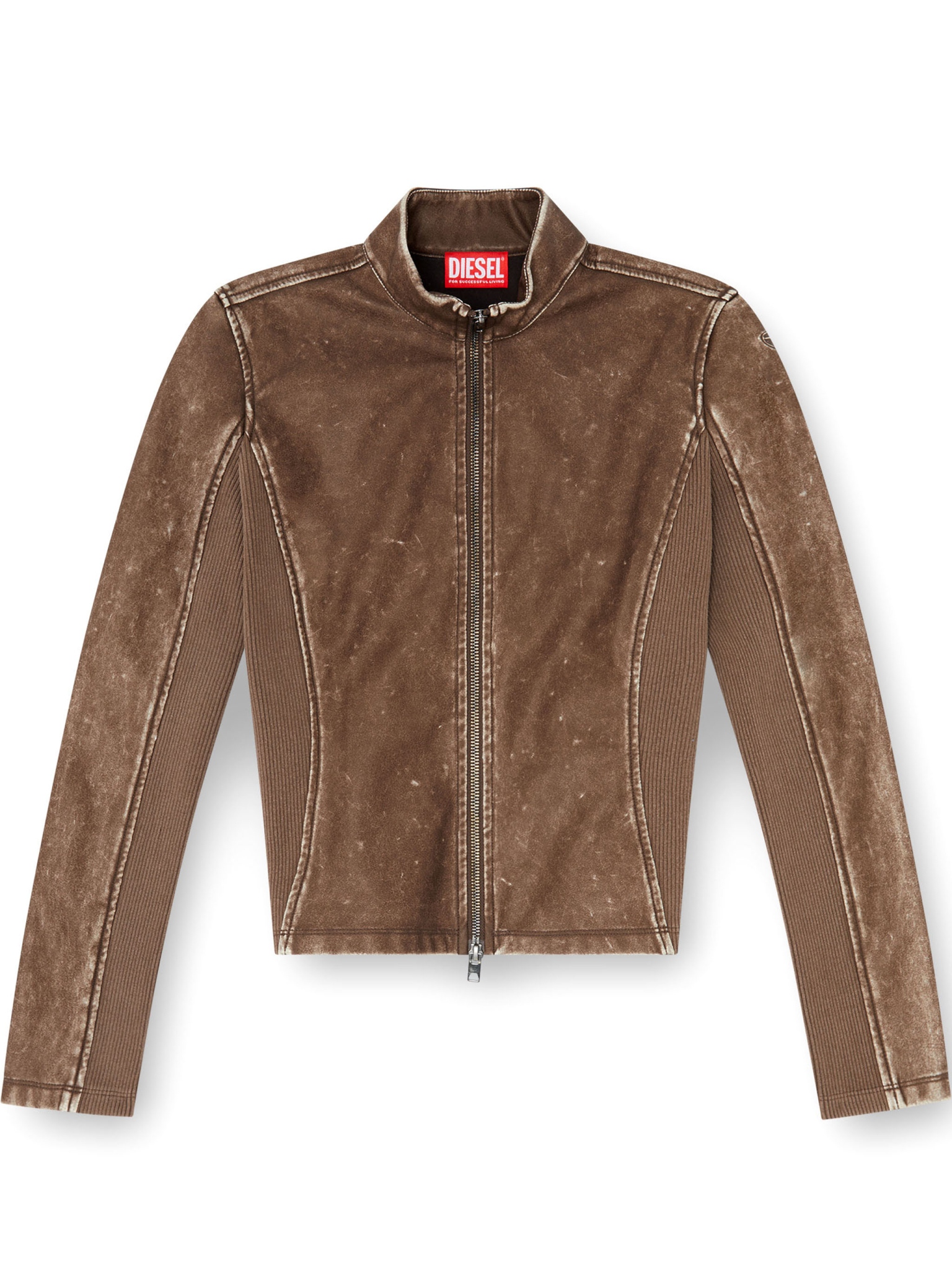 [Diesel] Leather Jacket FW26 A233800NJCJ7BB