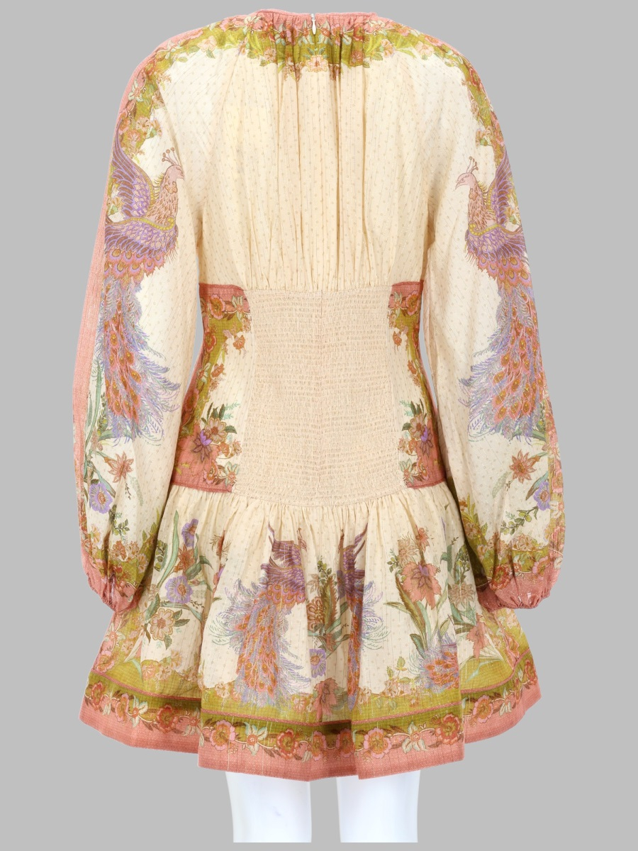 [Zimmermann] Long sleeve dress FW26 5515DSS262_CTSF
