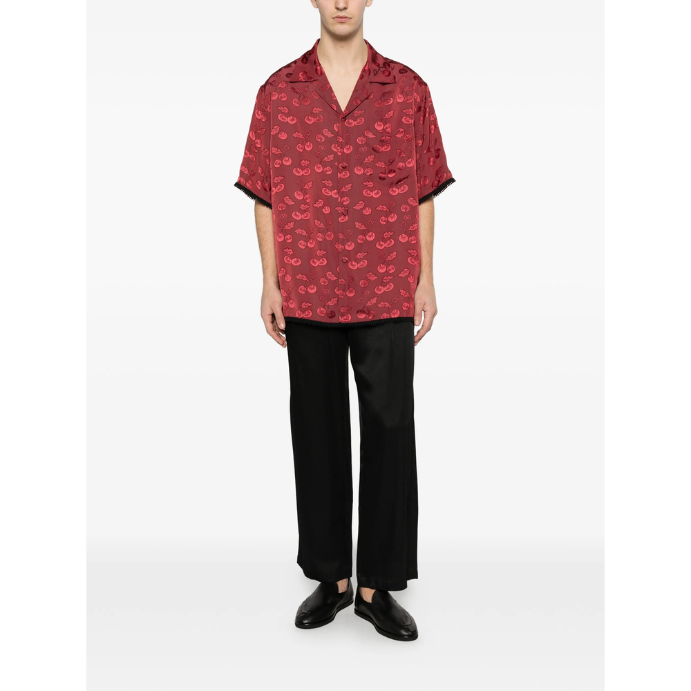 [Valentino] Shirts Short Sleeve SS26 8V3AAN11B8S  C4X