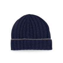 [Brunello Cucinelli] Beanie FW26 M2240900CDJ59 NAVY