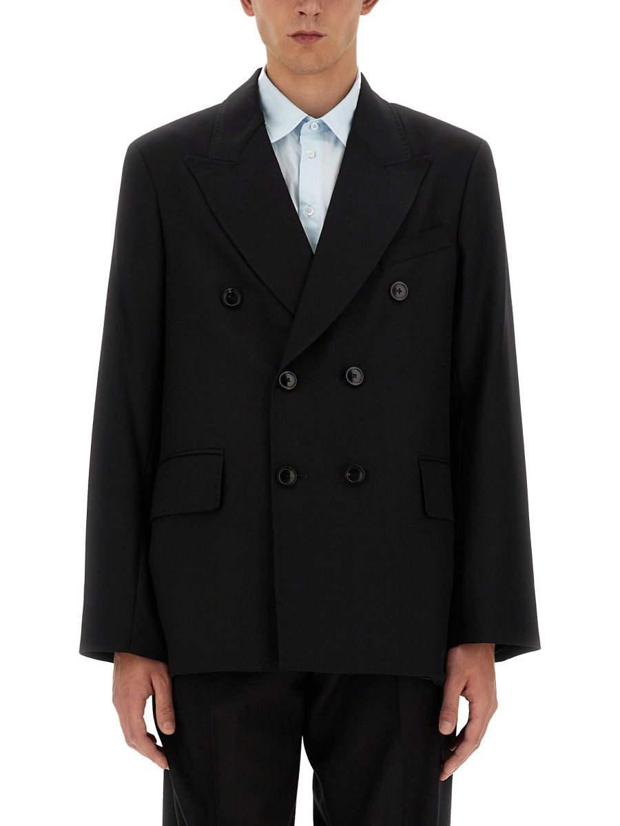 [Our Legacy] Jacket FW26 M4200DBBP_BLACKPANAMAWOOL