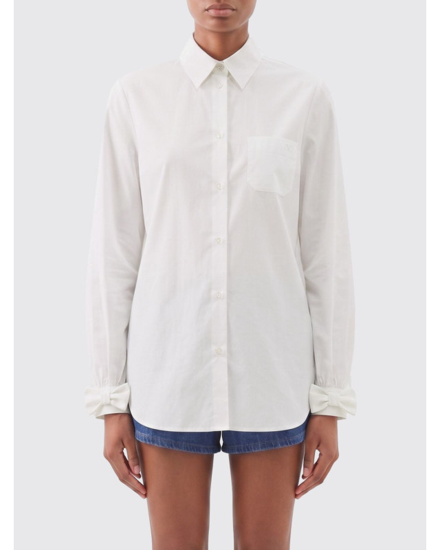 [Valentino] Shirts Long Sleeve FW26 AB8J55A6 001