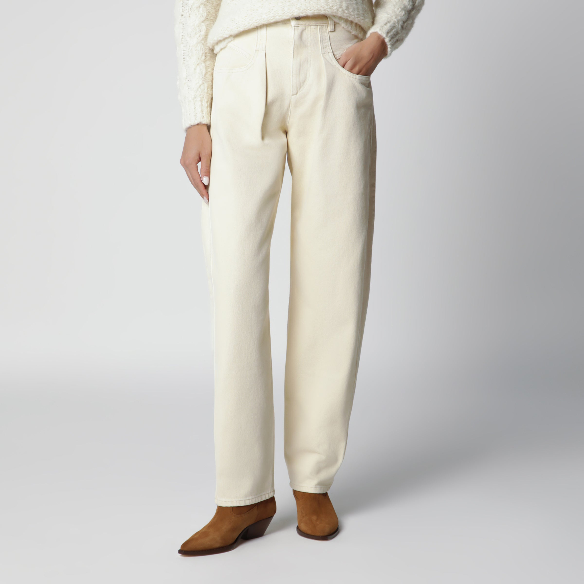 [Isabel Marant] Trousers FW26 PA0778FAD3H01I