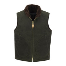 [Manifattura Ceccarelli] Vest FW26 7916-WX D/GREEN