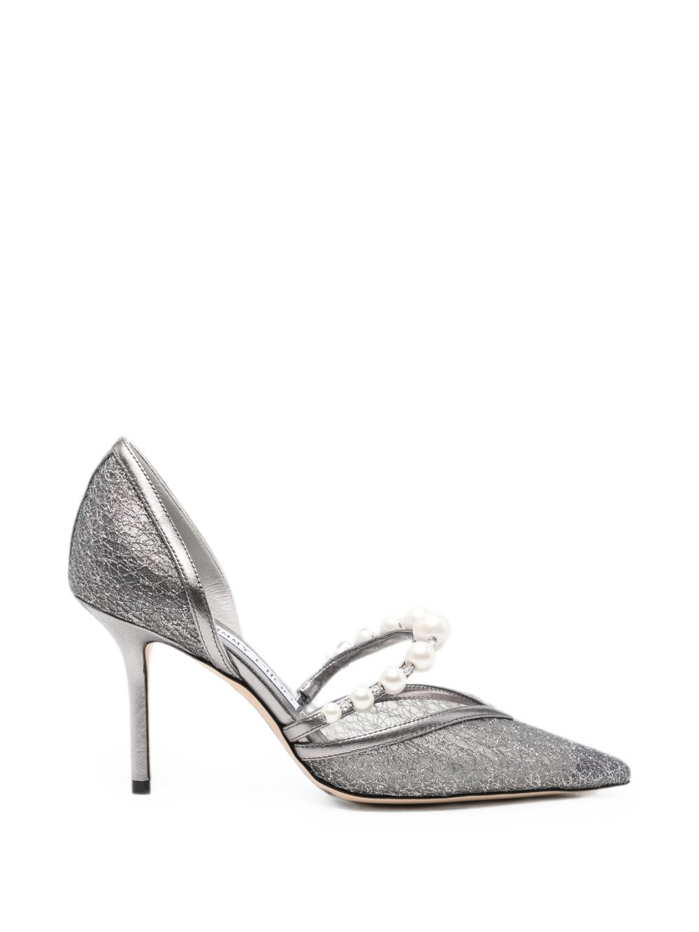 [Jimmy Choo] Pumps FW26 AURELIE85QKGANTHRACITE/WHITE