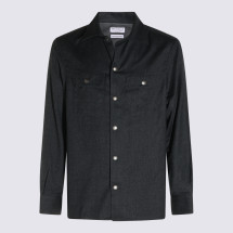 [Brunello Cucinelli] Shirts Long Sleeve FW26 MY6660721C004