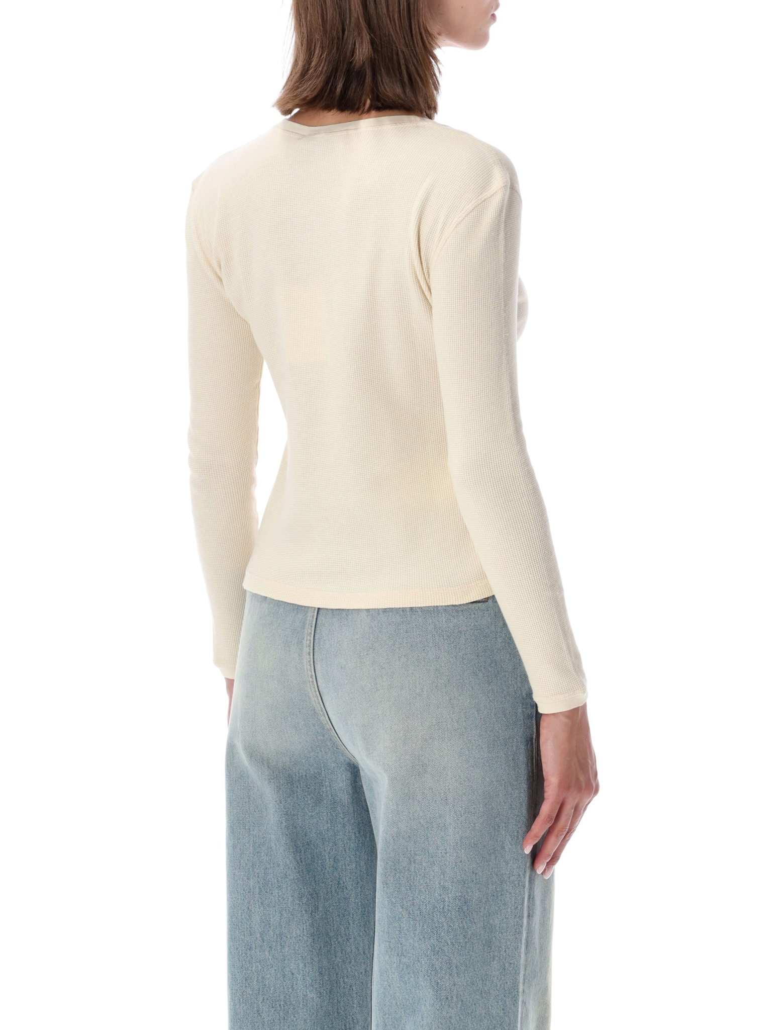 [Miu Miu] T-shirts Long Sleeve FW26 MJLA58191IF0379