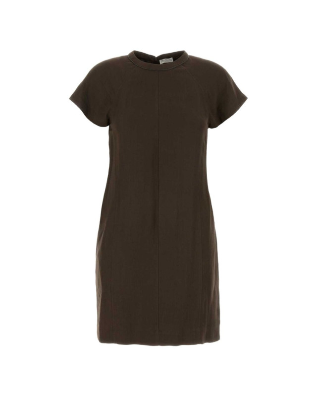 [Brunello Cucinelli] Short sleeve dress SS26 MH126AFR72C8705