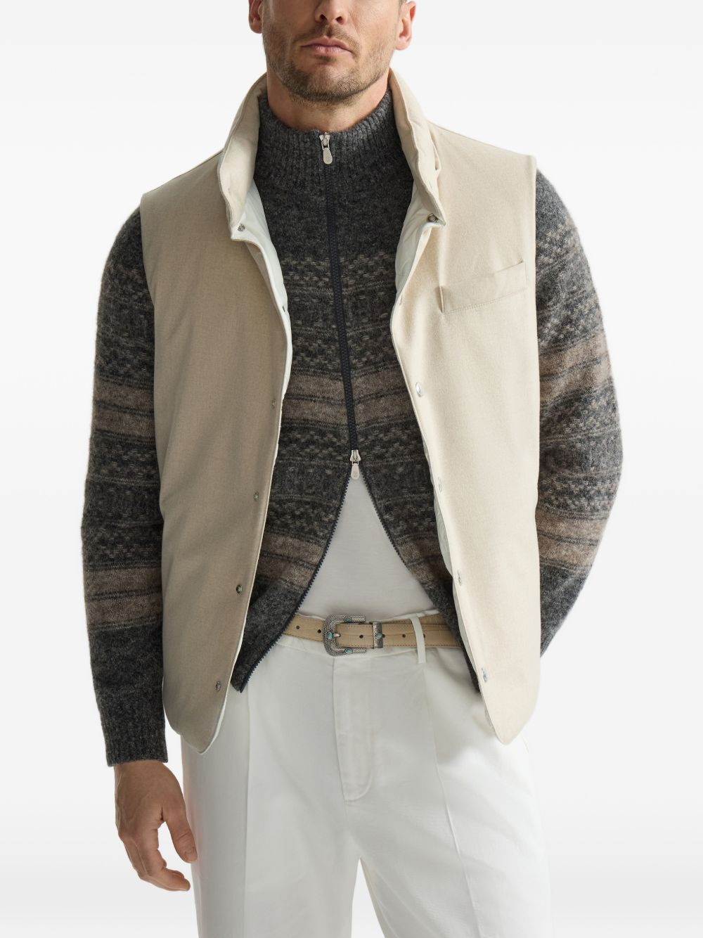 [Brunello Cucinelli] Vest FW26 MM4701775CID85